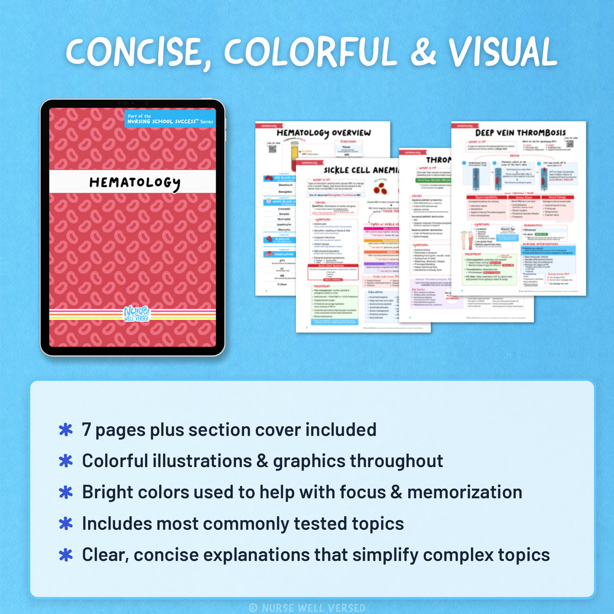 Hematology Study Guide | E-Book