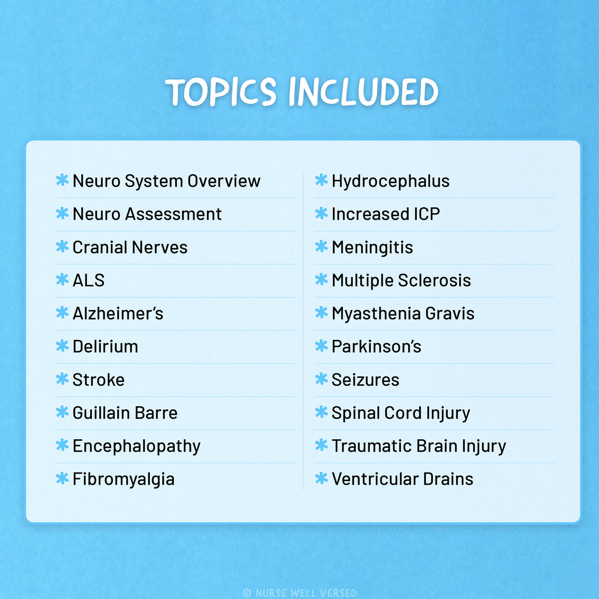Neuro Study Guide | E-Book