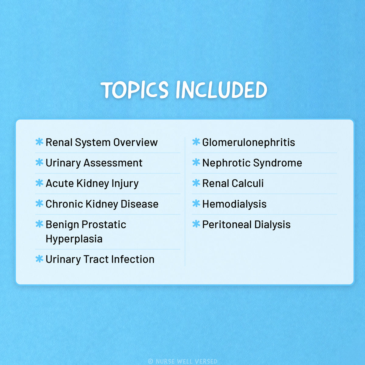 Renal Study Guide | E-Book