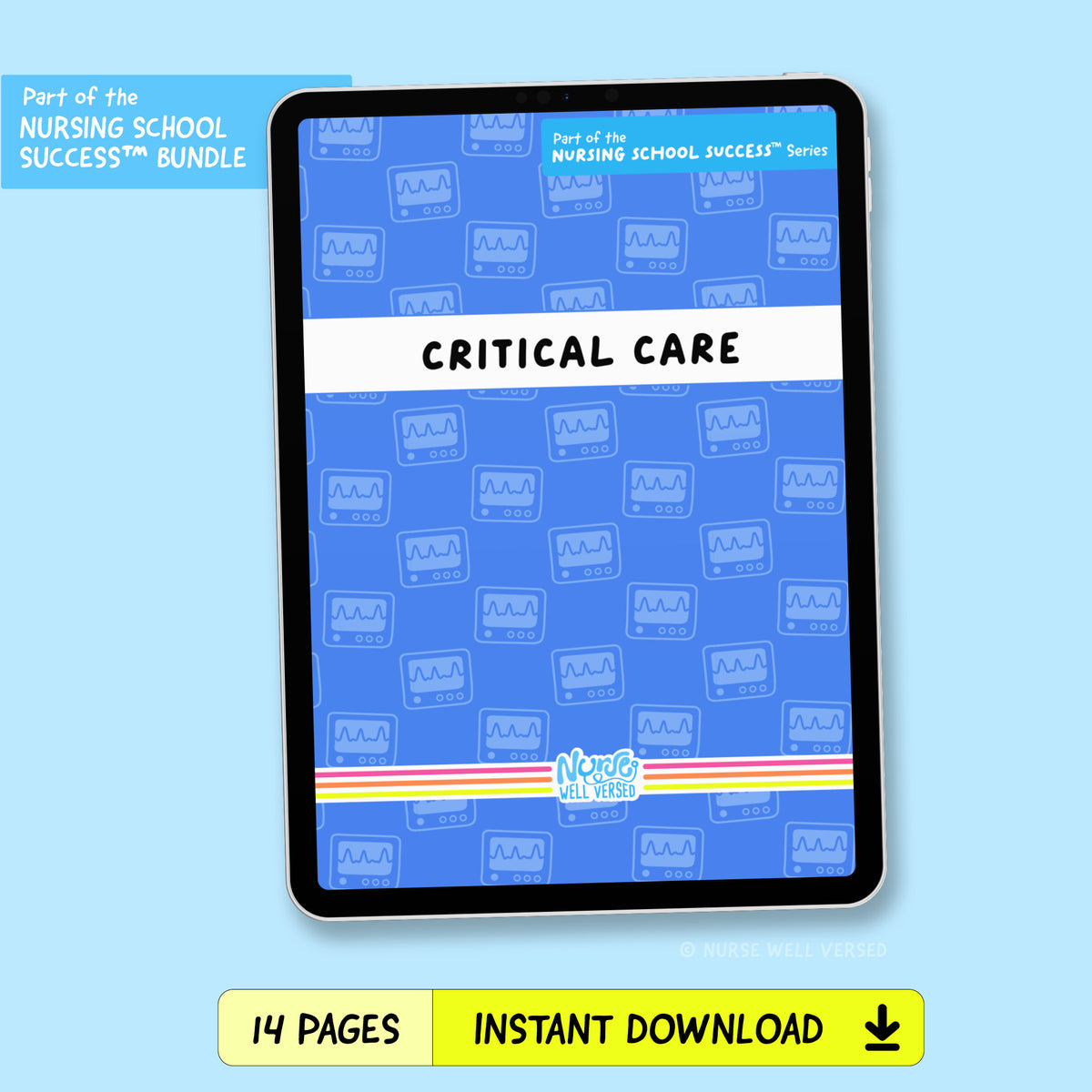 Critical Care Study Guide | E-Book