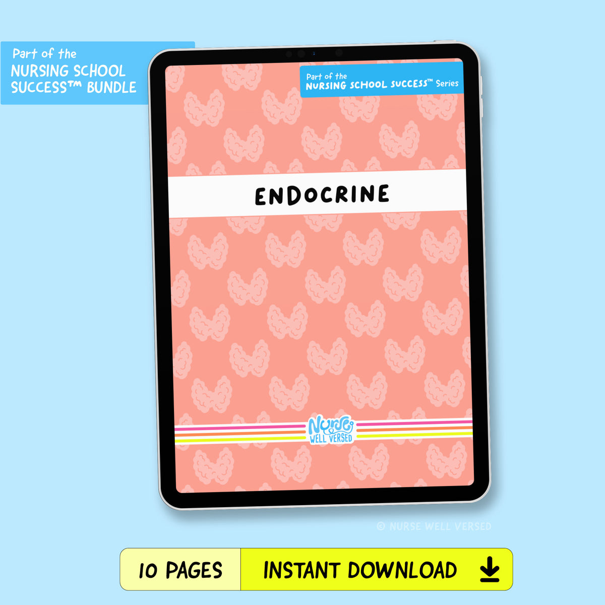 Endocrine Study Guide | E-Book
