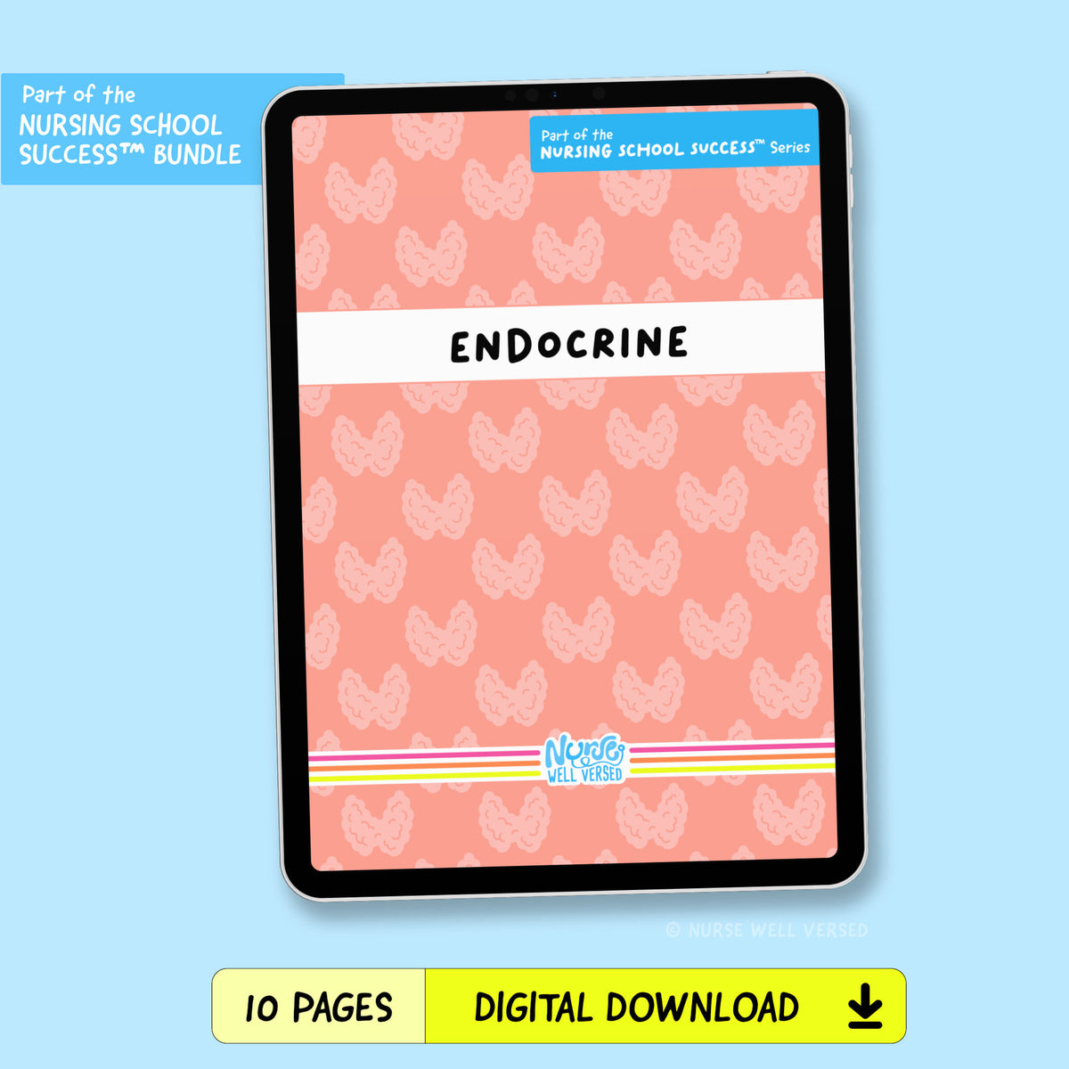 Endocrine Study Guide | E-Book