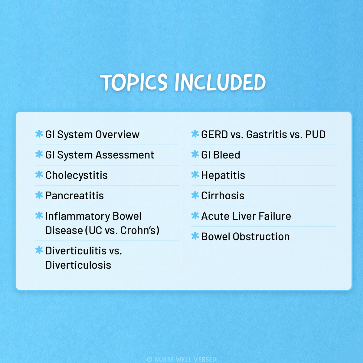 GI Study Guide | E-Book