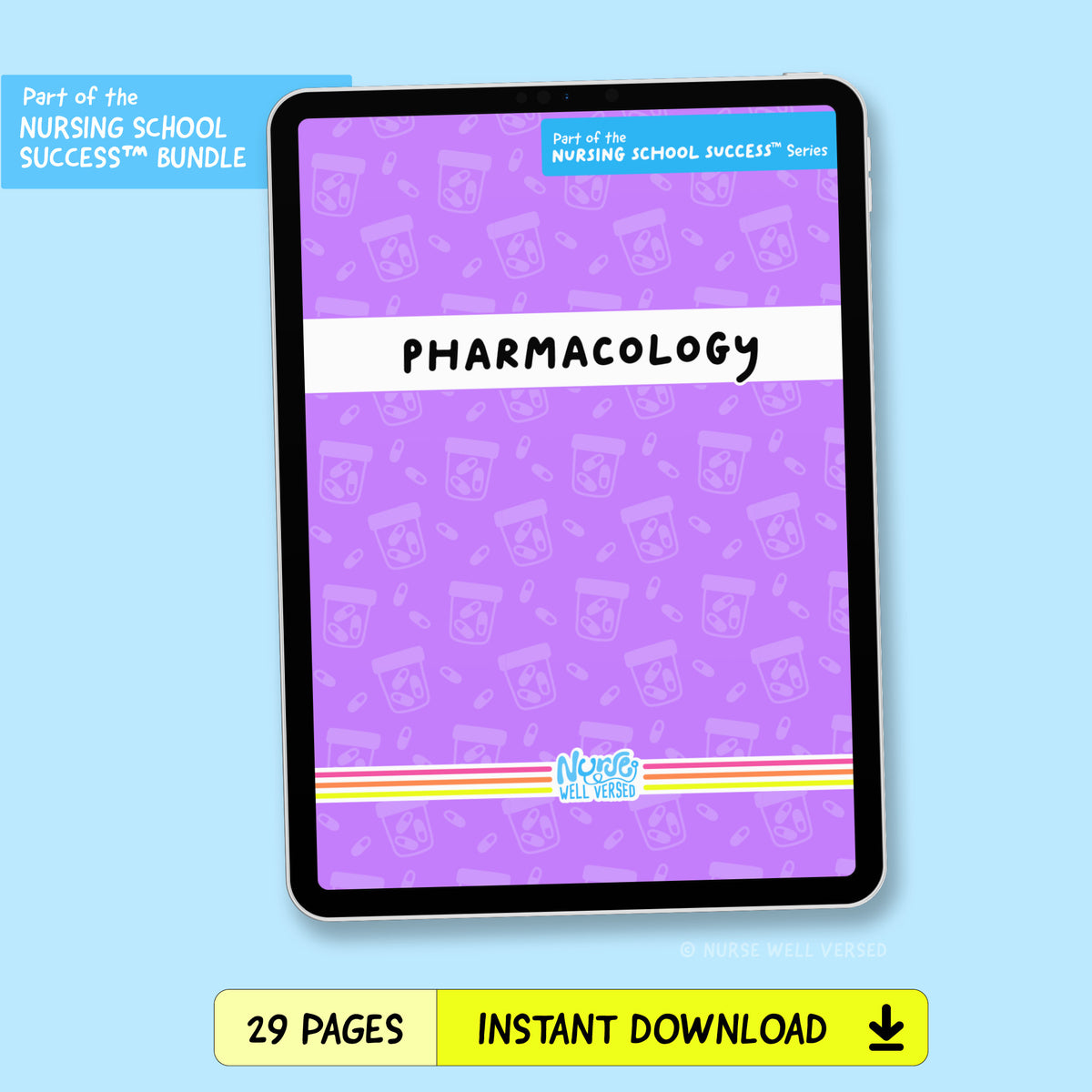 Pharmacology Study Guide | E-Book