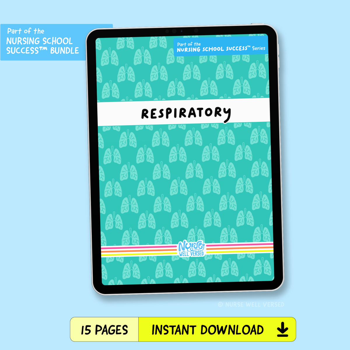 Respiratory Study Guide | E-Book